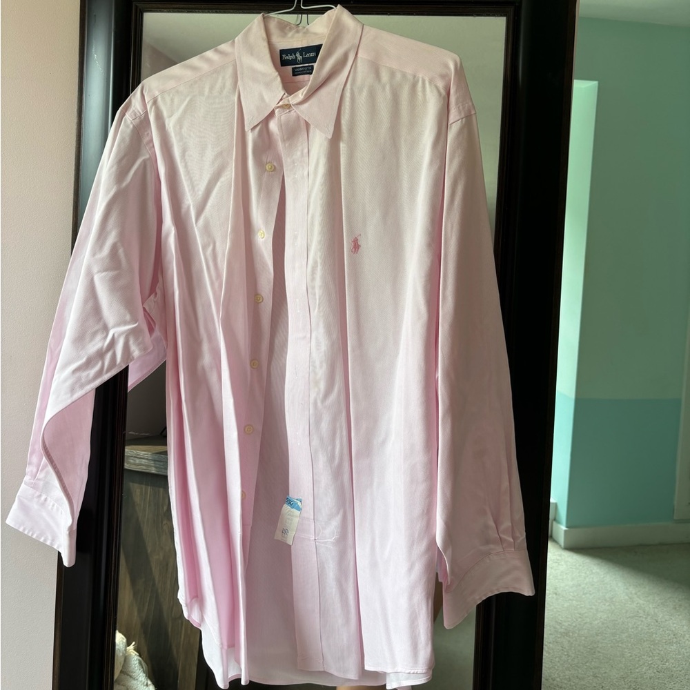Men’s Ralph Lauren Pink Dress Shirt